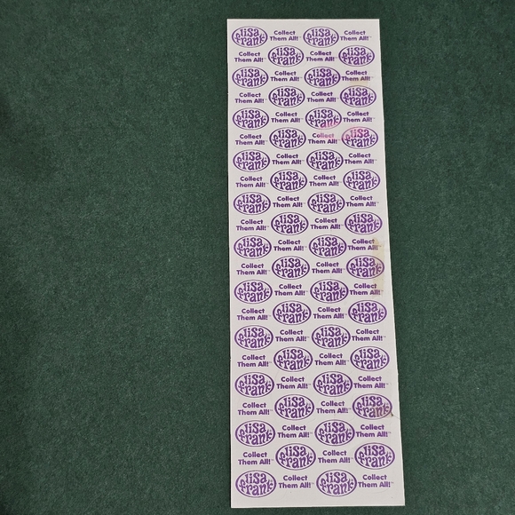 Lisa Frank Friends Forever Sticker Strip - 24 Stickers - Picture 3 of 12